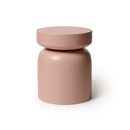 Poppy Bedsite Table And Stool - Pink