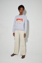 Sweatshirt Eddie Tigre Brodé Fabriqué Au Portugal