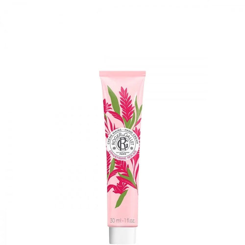 Crema de manos beneficiosa de jengibre rojo