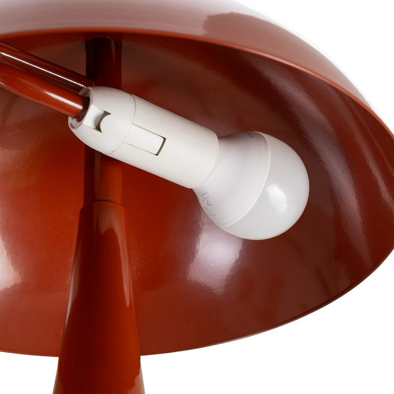 Lampe De Table Vintage En Métal Palmer - Rouge
