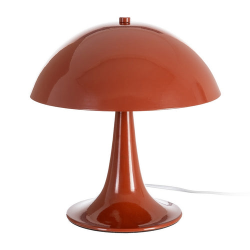 Lampe De Table Vintage En Métal Palmer 28 Cm - Rouge