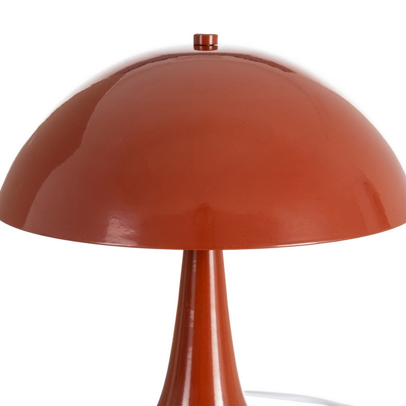 Lampe De Table Vintage En Métal Palmer - Rouge