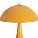 Vintage Palmer Metal Table Lamp 28 Cm - Yellow