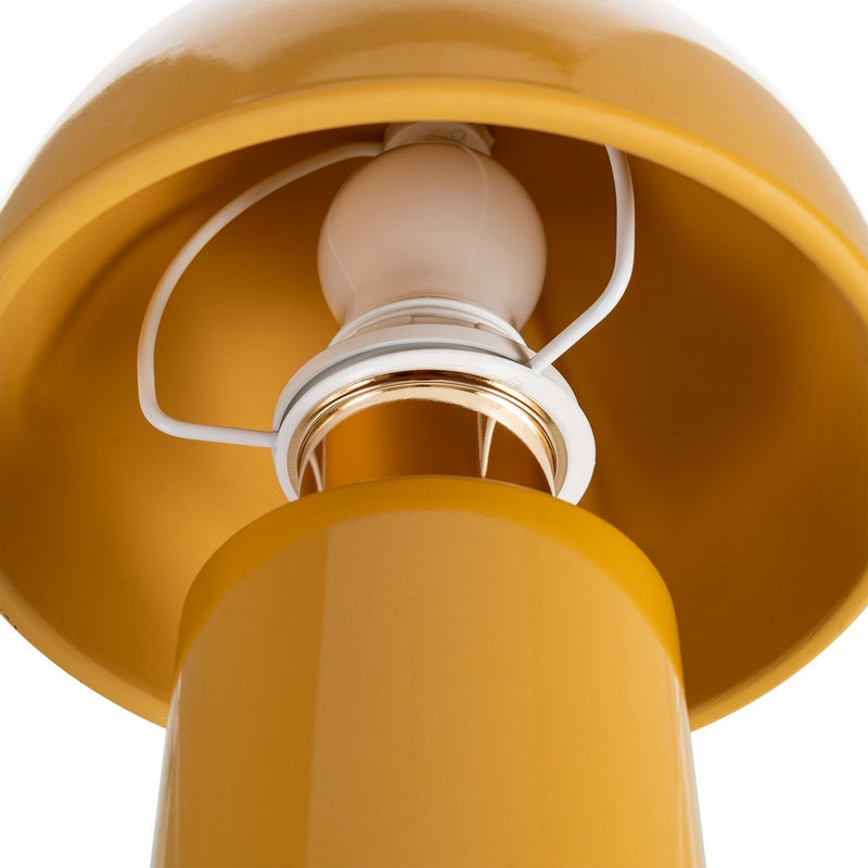Lotte Ceramic Table Lamp - Yellow