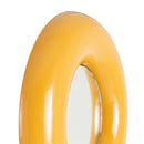 Muller Yellow Metal Mirror 50 Cm - Yellow