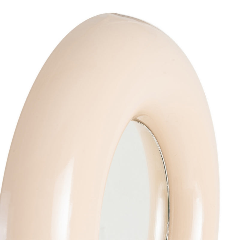 Miroir En Métal Muller 50 Cm - Taupe
