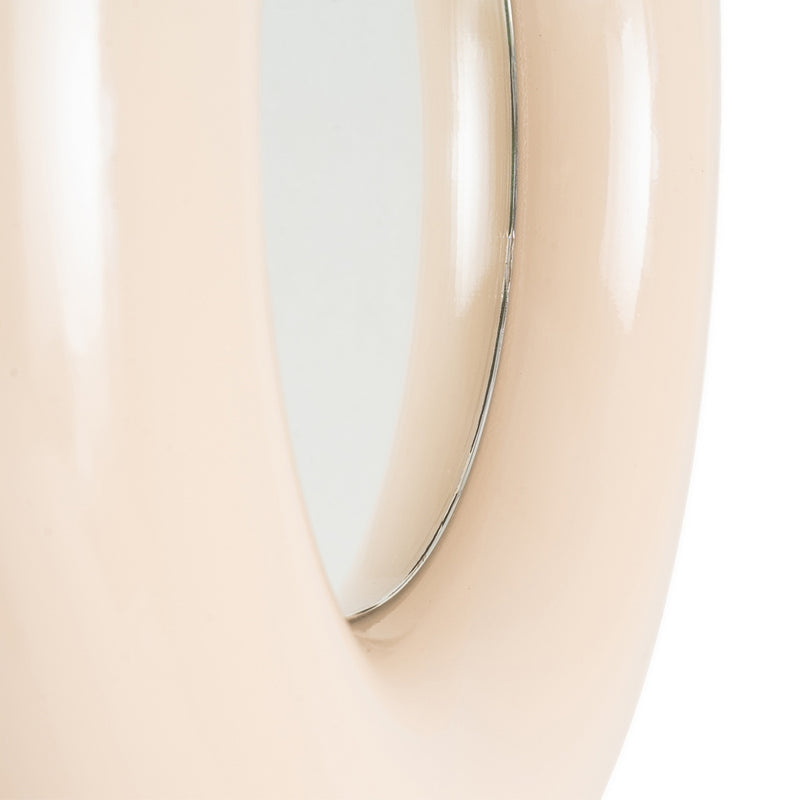 Miroir En Métal Muller 50 Cm - Taupe