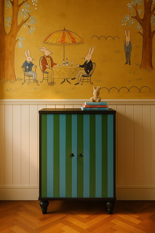 Buffet Marcus - Vert Et Bleu