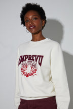 Le Sweatshirt Eddie Broderie Leo Black
