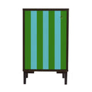 William Side Table - Green And Blue