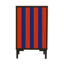 Table D'Appoint William - Rouge Et Bleu