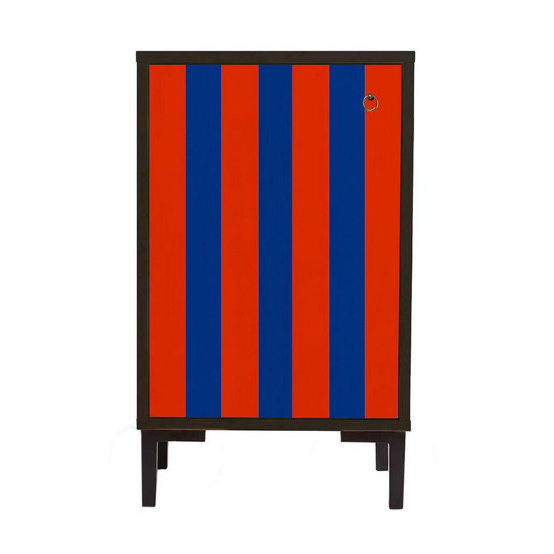 Table D'Appoint William - Rouge Et Bleu