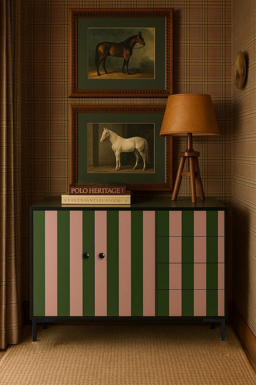 Buffet Wilma - Rose Et Vert