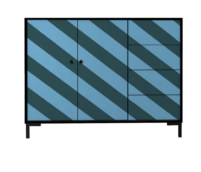 Wilma Buffet - Blue Diagonal Ambiance