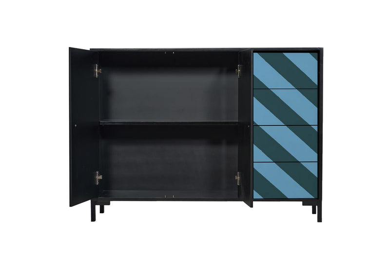 Wilma Buffet - Blue Diagonal Ambiance