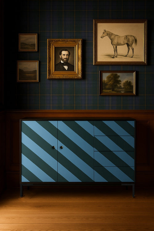 Buffet Wilma - Ambiance Diagonale Bleue