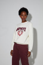 Le Sweatshirt Eddie Broderie Leo Black