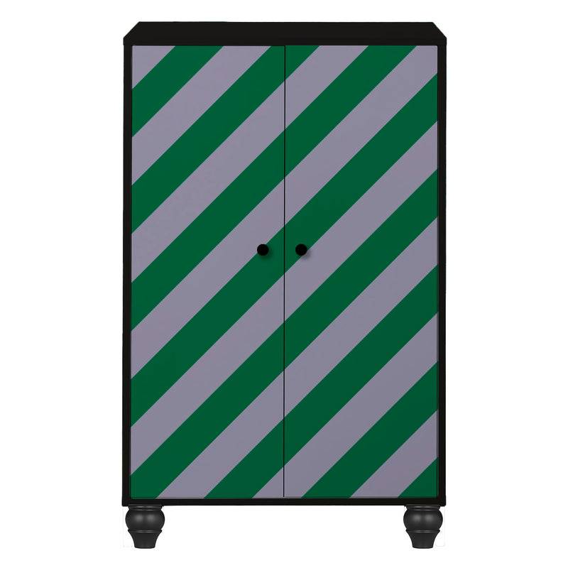Armoire Buffet Marcus "Green Diagonal Mood"