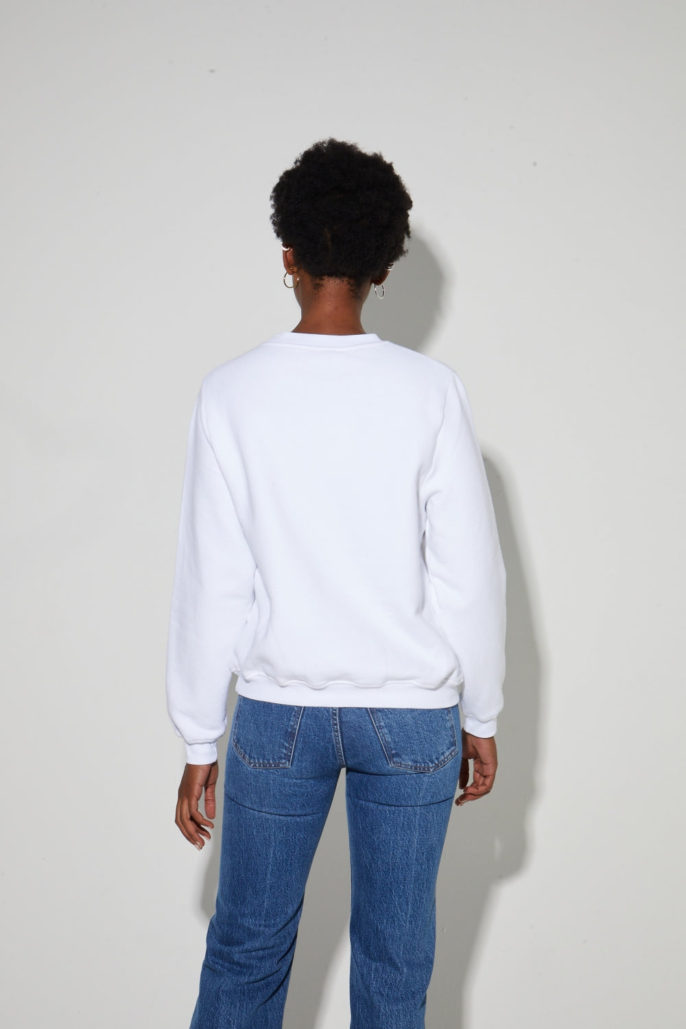 Le Sweatshirt Eddie Broderie Leo Black