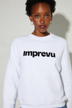 Le Sweatshirt Eddie Broderie Leo Black