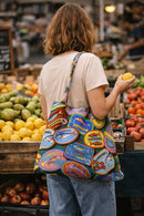 Set 2 Sacs de Courses Vegs "Fruits and Fish Clun"