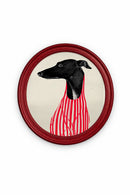 Tableau Mural Rond 40 cm "Red Raymond"