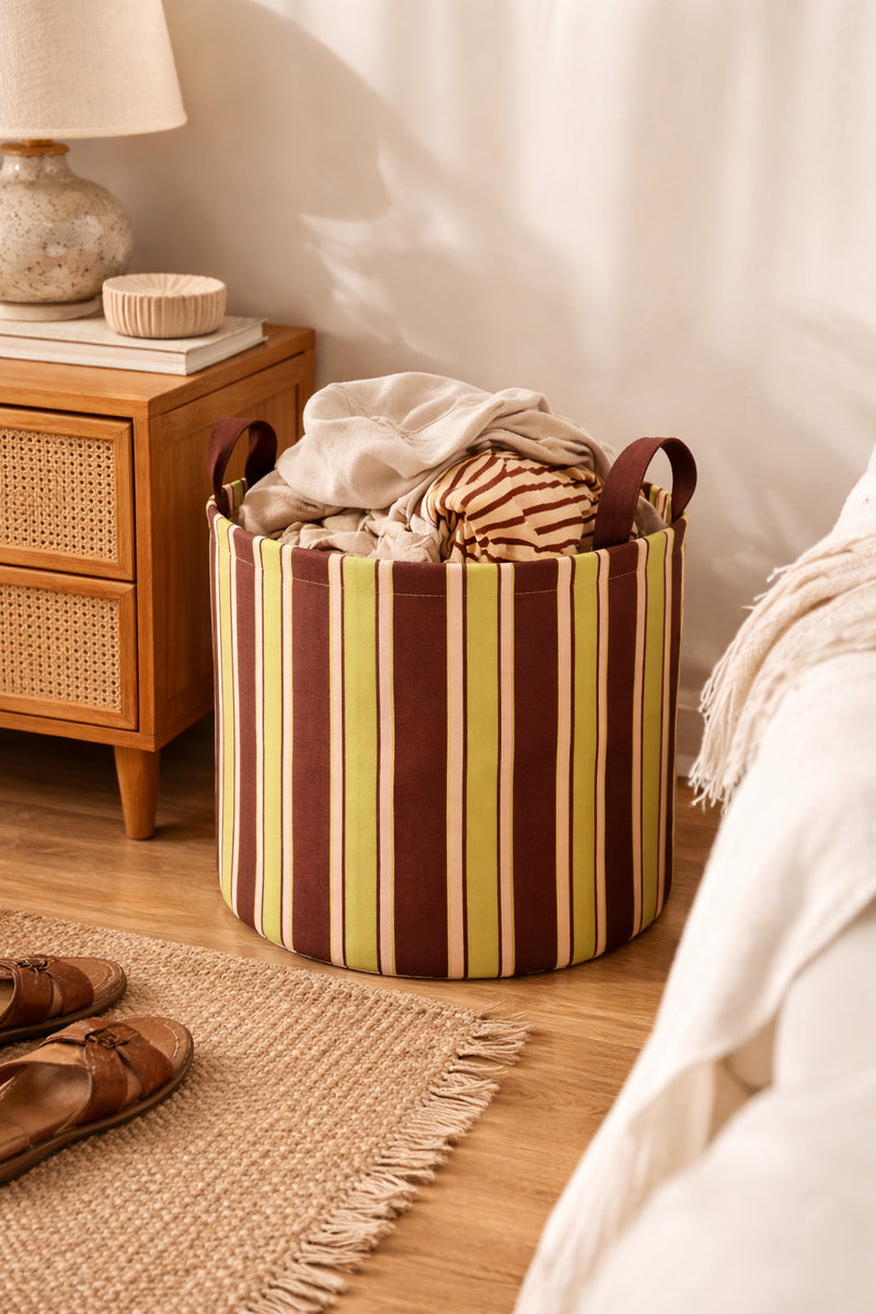 Panier à Linge Margot "Green"