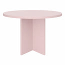 Table à Manger Matilda Ronde 120 cm Laminé "Pink"