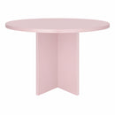 Table à Manger Matilda Ronde 120 cm Laminé "Pink"