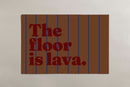 Tapis de Bain "Floor is Lava"