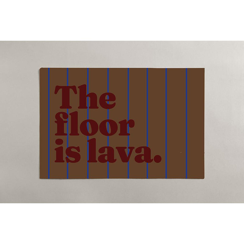 Tapis de Bain "Floor is Lava"