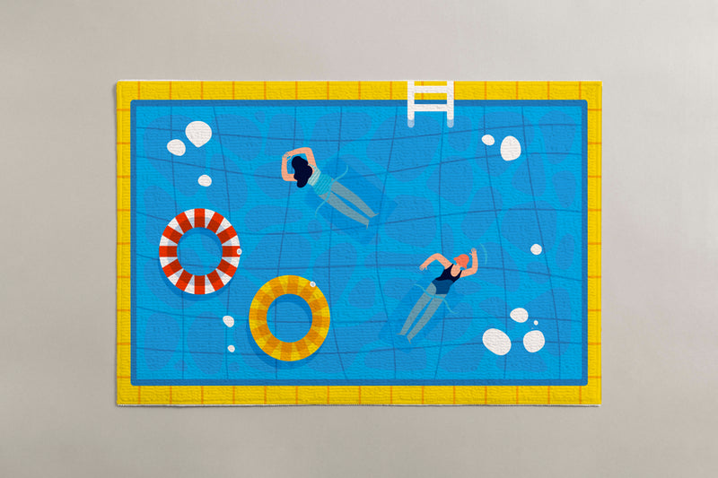 Tapis de Bain "Swimming Pool"