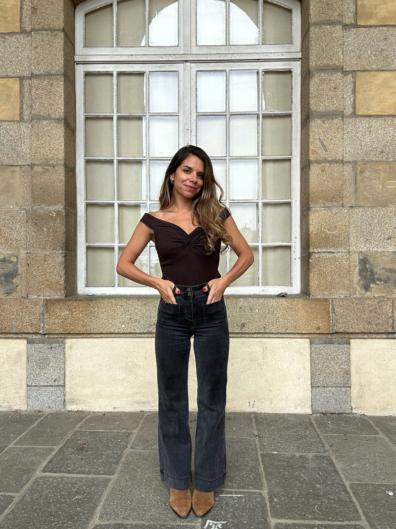 Top Carla Chocolate