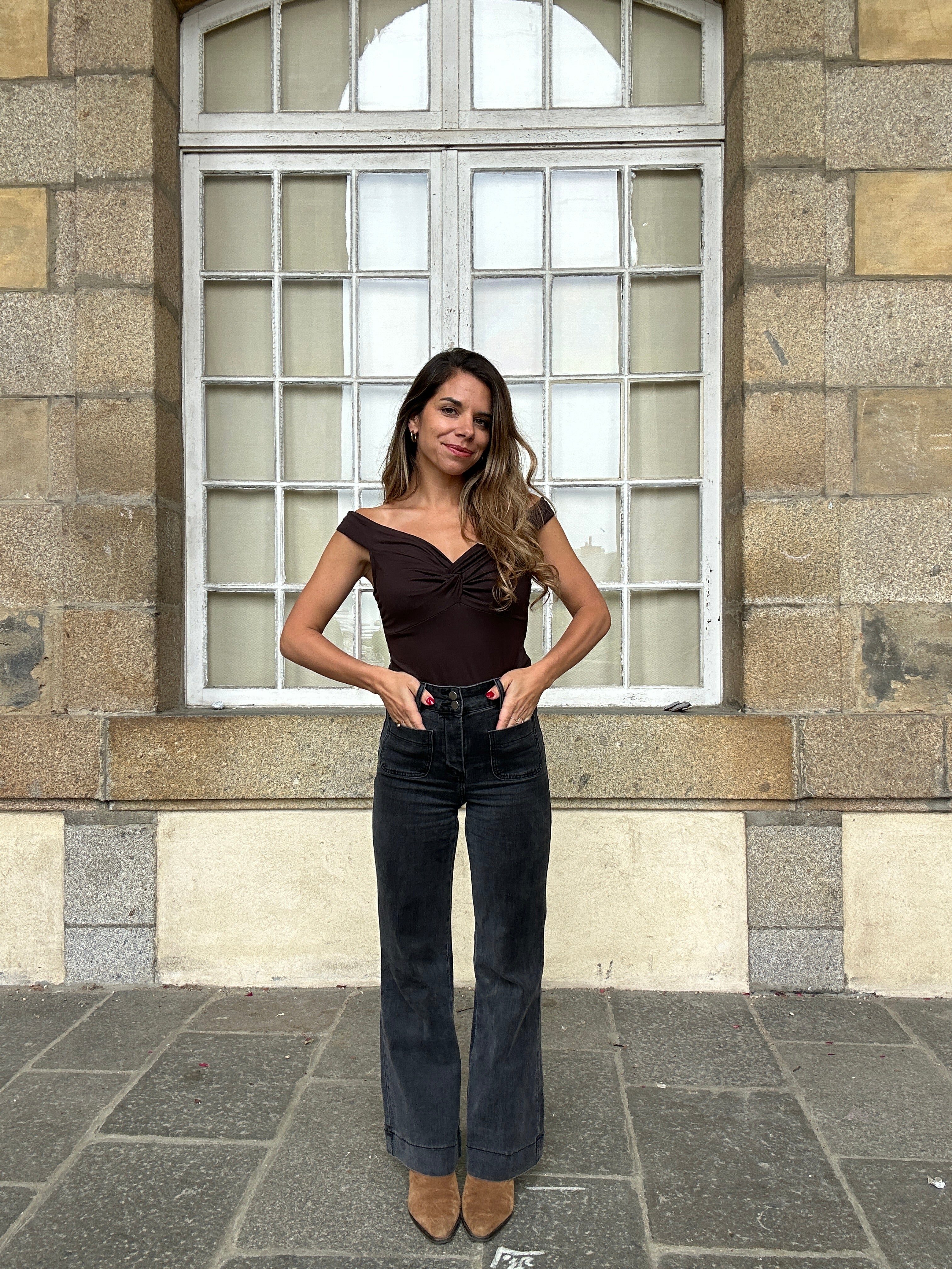 Top Carla Chocolat