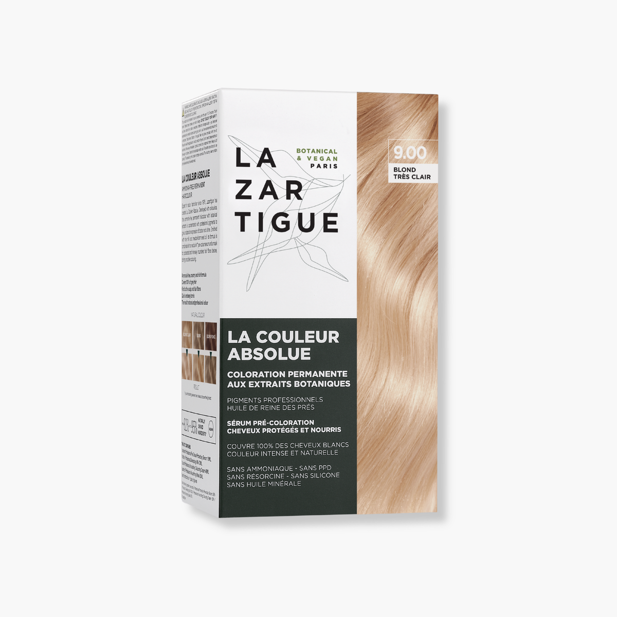 La Couleur Absolue 9.00 Blond Très Clair (Coloration permanente aux extraits botaniques)