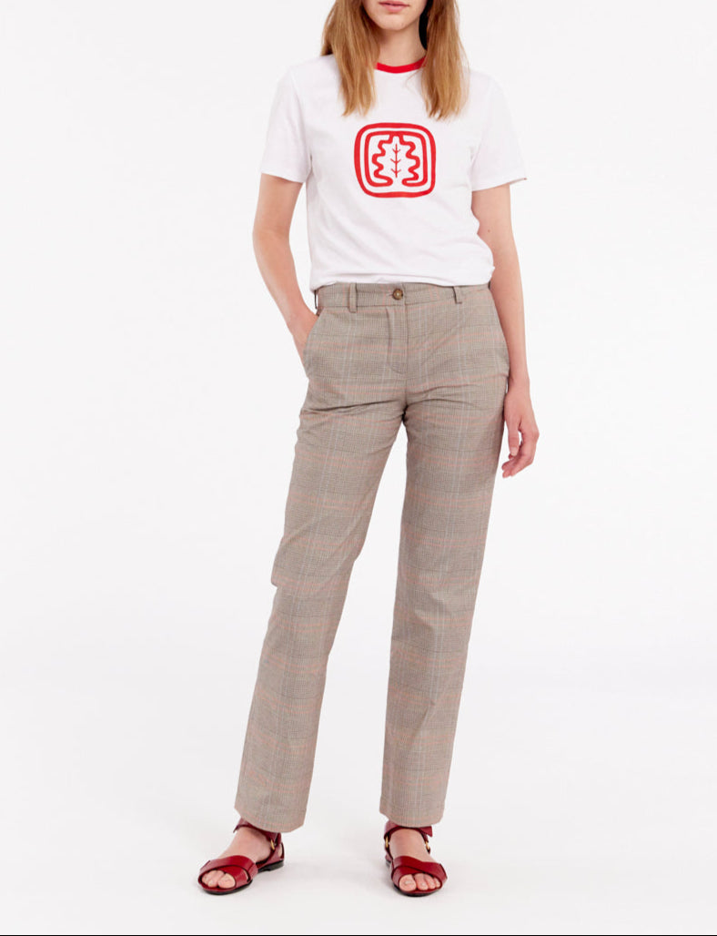 Francisco Pants - Brown Red