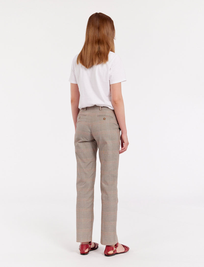 Francisco Pants - Brown Red