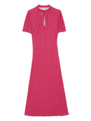 Cherry Cocktail Dress - Menton Pink