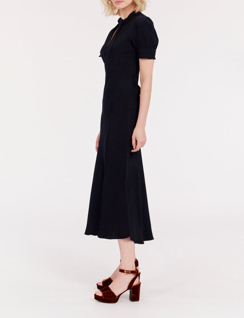 Cerise Dress - Navy