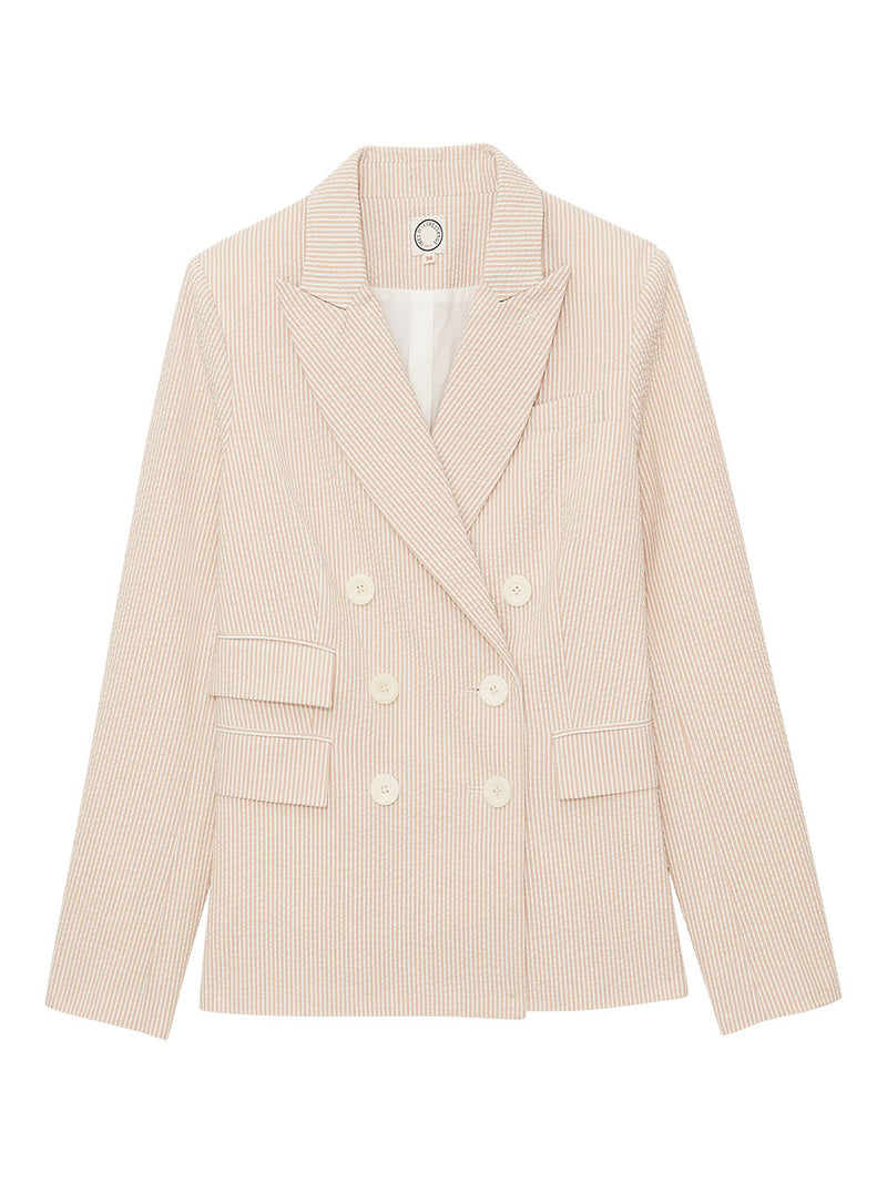 Maurice Jacket - Ecru Peach