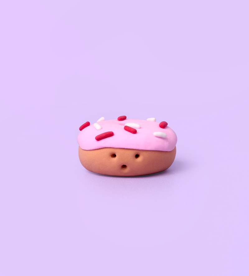 Foam Dough Collectibles: Tiny Yums - Milkshake & Donut