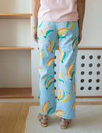 Jony Sky Blue & Banana Jeans