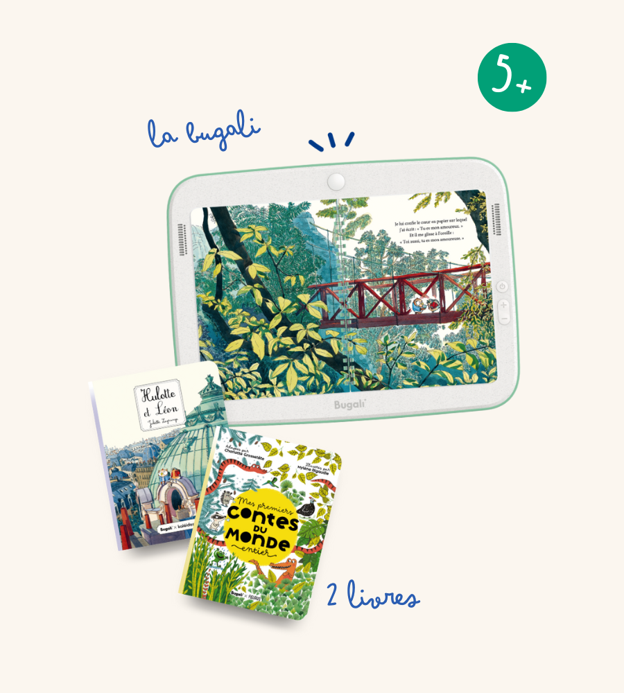 Pack Tablette & Livres (5+)