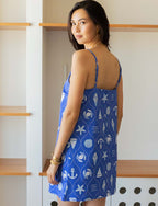 Blauwe Jurk Tela