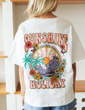 T-Shirt Blanc Sunshine