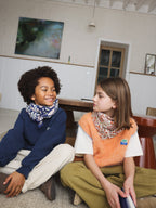 Foulard Adulte Dheli Cobalt