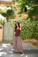 Robe Maria Combiné Marron