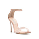 Sandales - Casadei 100Mm Blade Twenties Satin - Nude