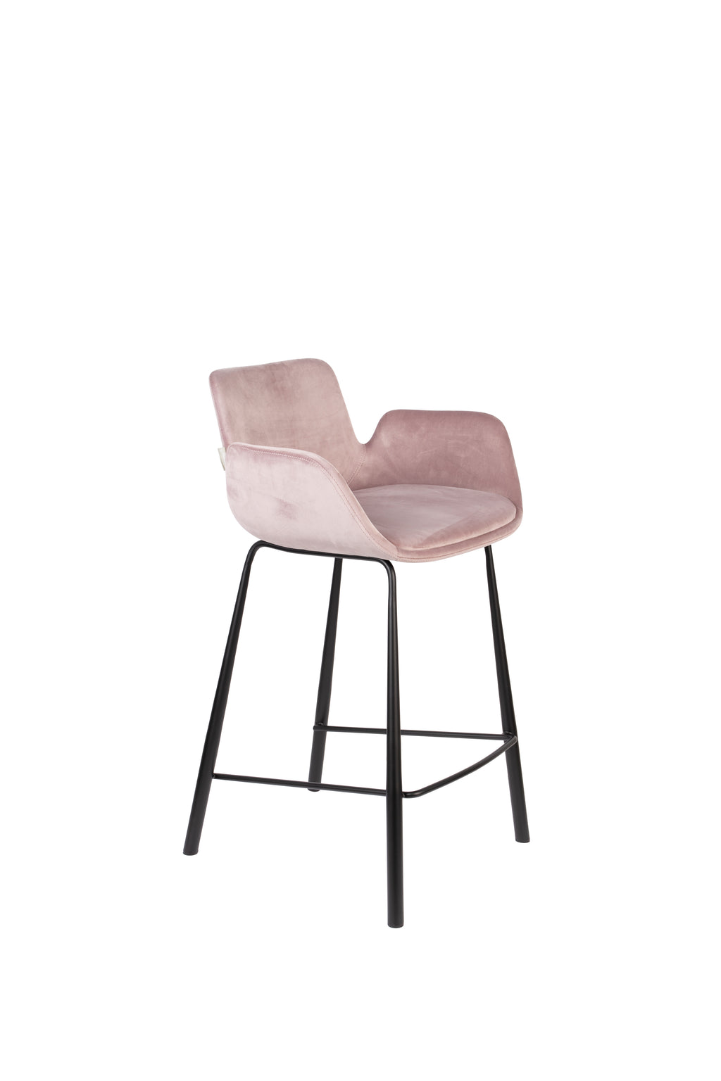 Brit - Bar & Counter Stool - Polyester - Pink