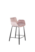Brit - Bar & Counter Stool - Polyester - Pink